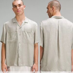 lululemon lab Jacquard Camp Collar Shirt